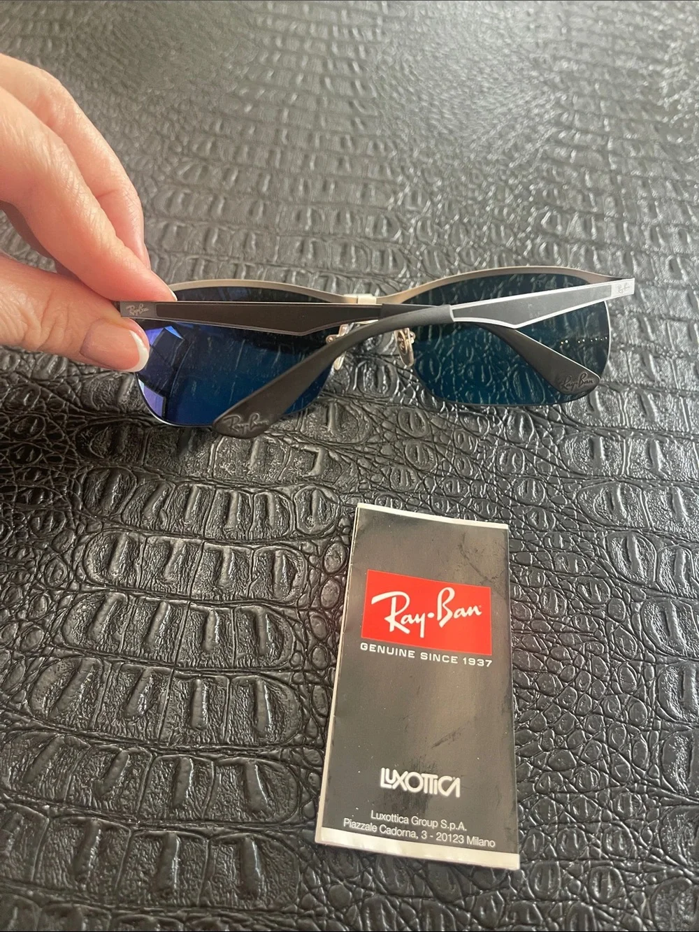 Ray Ban Black Men’s Sunglasses Polarized #RB3550